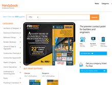 Tablet Screenshot of handybook.in